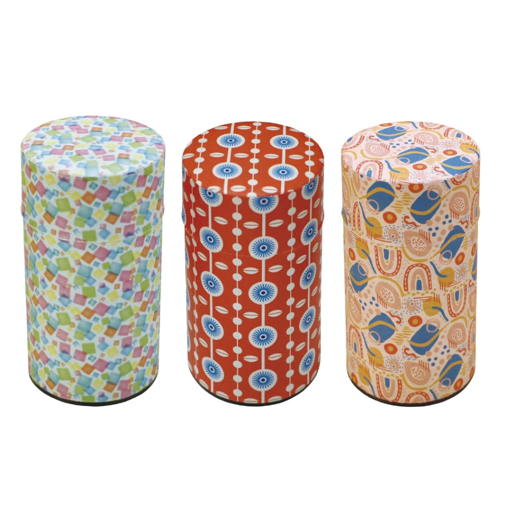 Yamako Fantasy Tea Canister Collection - Stylish & Cute Storage for Tea Leaves, Made in Japan