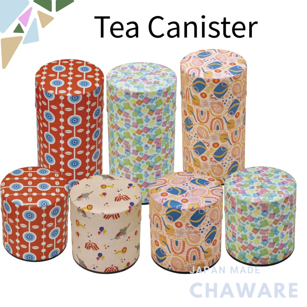 Yamako Fantasy Tea Canister Collection - Stylish & Cute Storage for Tea Leaves,Japanese Made