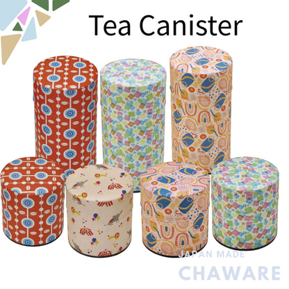 Yamako Fantasy Tea Canister Collection - Stylish & Cute Storage for Tea Leaves,Japanese Made