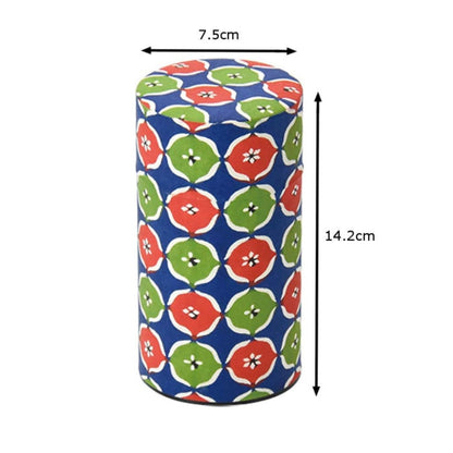 Yamako Tea Canister "Potto-kan" - L Size, 7.5x7.5x14.2cm Made in Japan