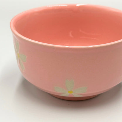 Pink Sakura Matcha Bowl Seto Ware  (Made in Japan)matcha chawan,japanese tea bowl