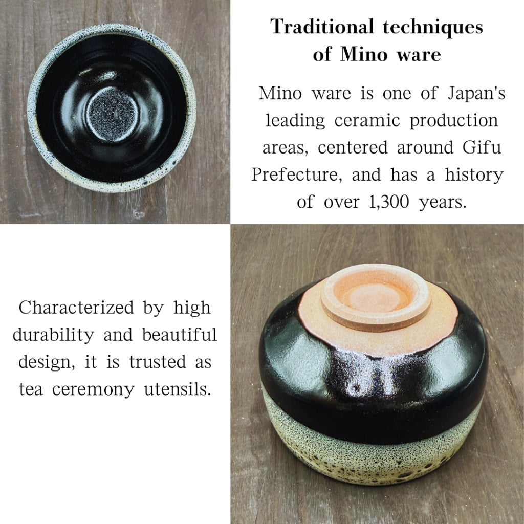 chaware Matcha Bowl Satsuma Tenmoku Tea Ceremony Pottery Mino Ware Made in Japan,chawan