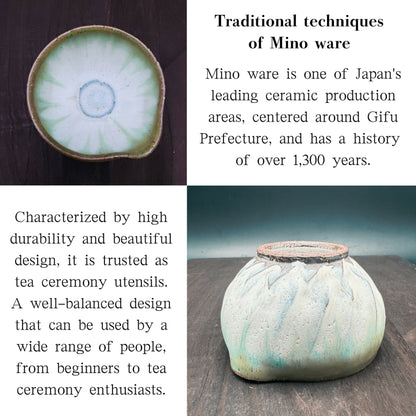 [Katakuchi Matcha Bowl]with Spout Masamura Artichoke Katakuchi Matcha Tea Cup