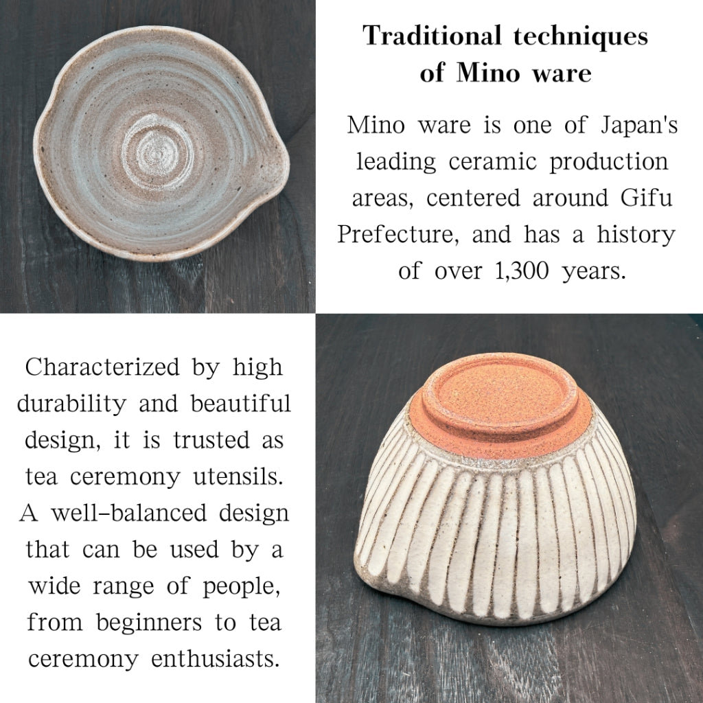 [Matcha Bowl with Spout] Masamura-Gama Powdered Katakuchi Matcha Tea Bowl