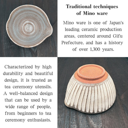 [Matcha Bowl with Spout] Masamura-Gama Powdered Katakuchi Matcha Tea Bowl