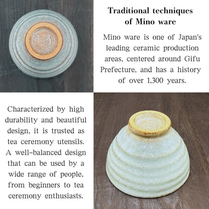 Maruyoshi jade powder matcha bowl mino ware japan made,traditional crafts,matcha chawan