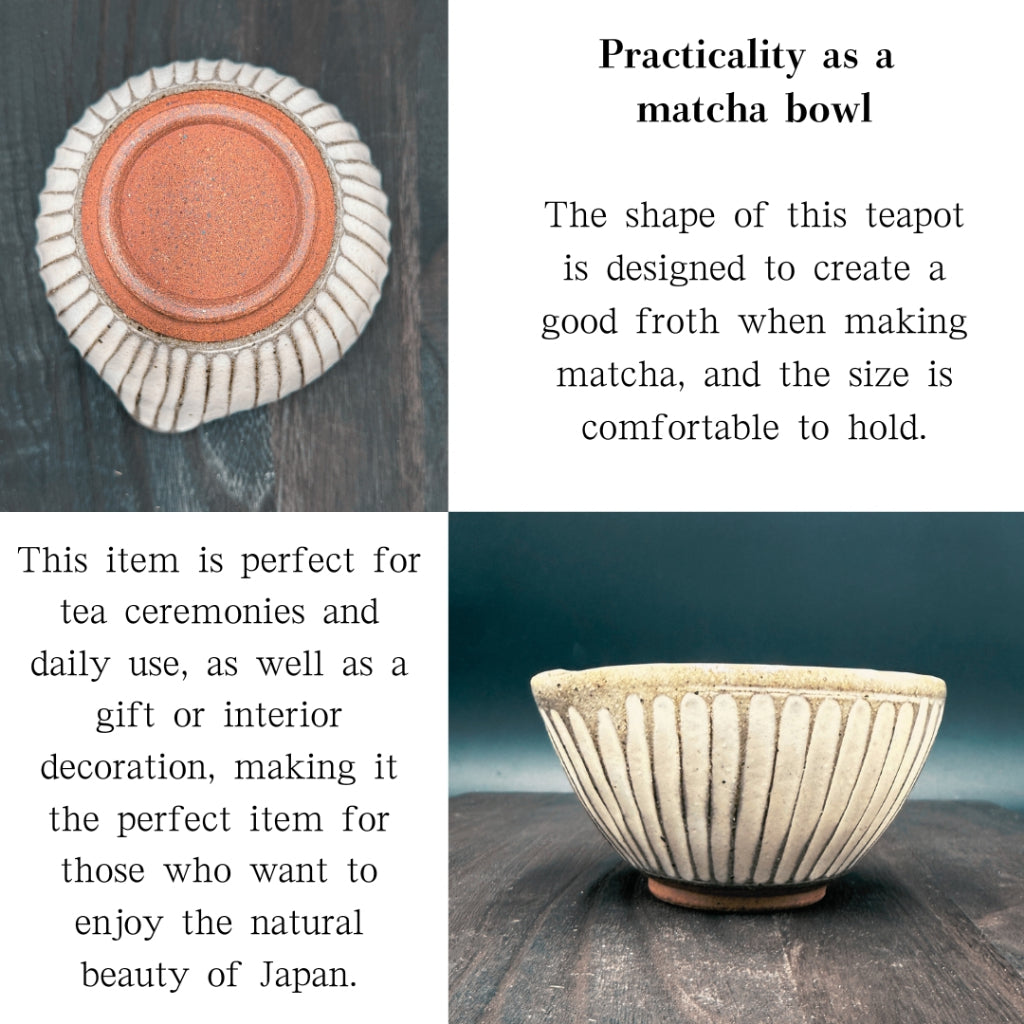 [Matcha Bowl with Spout] Masamura-Gama Powdered Katakuchi Matcha Tea Bowl