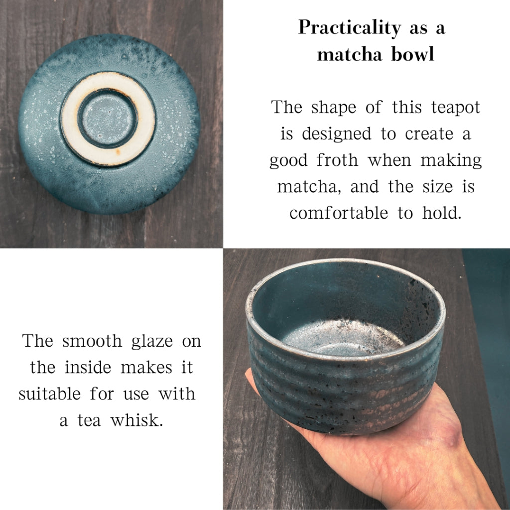 Gold Crystal Cut Matcha Bowl, Mino Ware (made in Japan), Traditional Craft, Matcha Chawan, Japanese Tea Cup