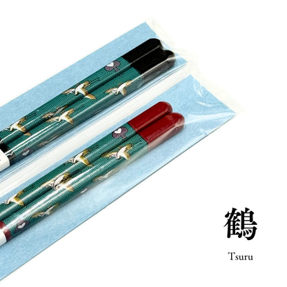 Kutani ware overglaze enamel × Wakasa lacquer chopsticks / Seikogama [Made in Japan] Series.1