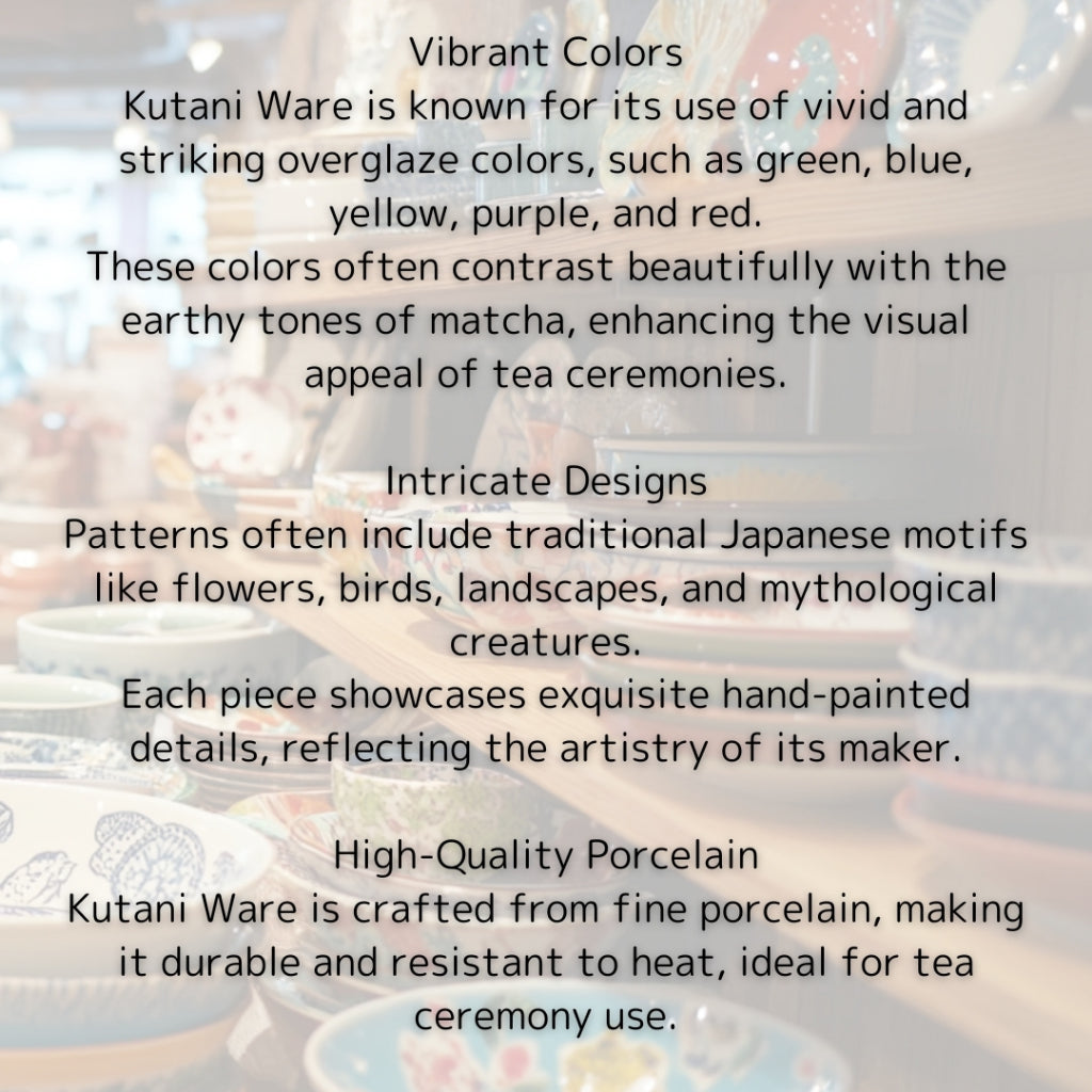 Traditional Japanese Crafts [Kutani Ware] Mug, Cloisonné Kinkazume, Tea Bowl, Chaware