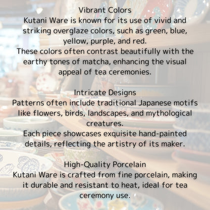 Traditional Japanese Crafts [Kutani Ware] Mug, Cloisonné Kinkazume, Tea Bowl, Chaware