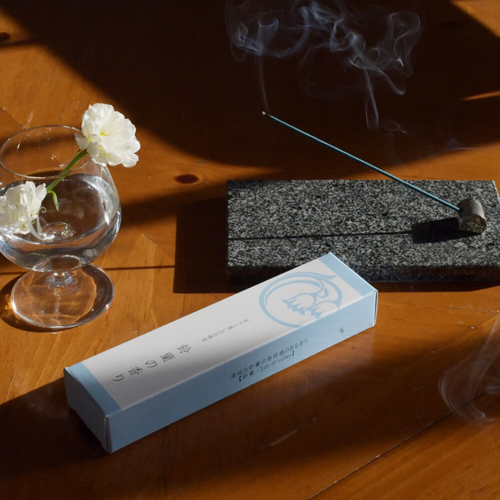 Prayer and Healing Incense Slim/Incense Stick Incense Standard Product Flower Scent Made in Japan