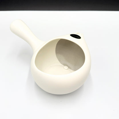 [Mino Ware/Functional Teapot/No Lid] Shoko White Charmiru Made in Japan Japanese Teapot