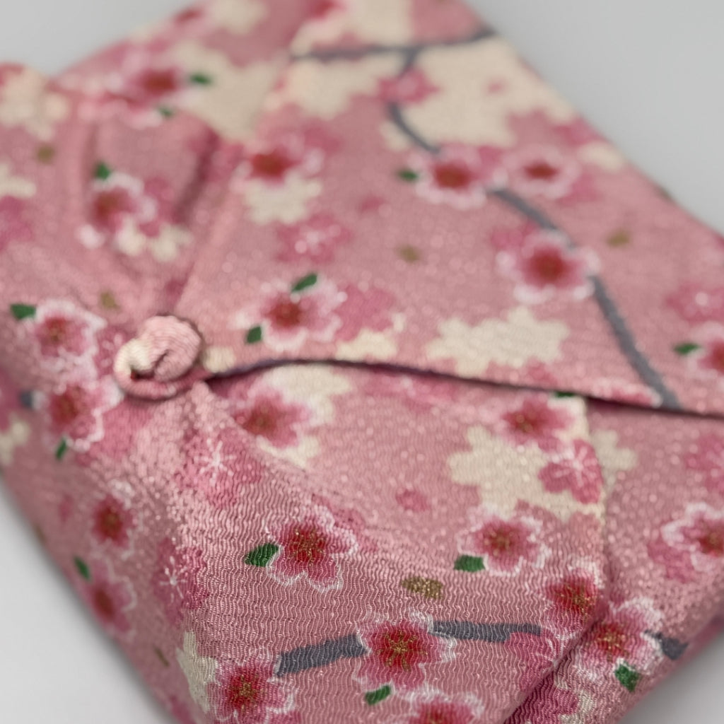 [Gift] Cherry Blossom Fukusa Wrapping/Incense Stick Set Spring