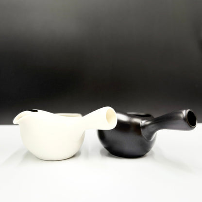 [Mino Ware/Functional Teapot/No Lid] Shoko White Charmiru Made in Japan Japanese Teapot
