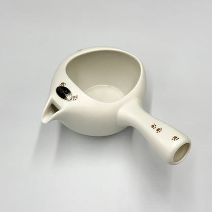 ```json
{
  "text": "[Mino Ware/Functional Teapot/Cha-Miru] Shoko Neko Cha-Miru Teapot/Tea Cup White, Kyusu, Chaware"
}
```