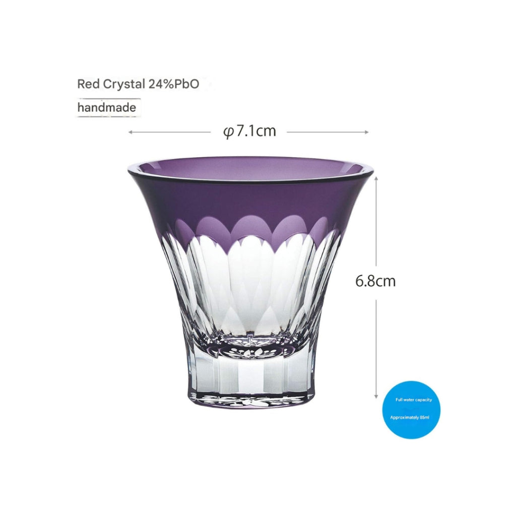 【made in japan】
Toyo Sasaki Glass Yachiyo Kiriko Cup, Nanten Pattern, 85ml, Made in Japan, Comes in a wooden box, Sake cup, Japanese sake glass, Whiskey glass, Glass, Cup, Gift, Present, Suitable for occasions like Respect for the Aged Day, Father's Day,