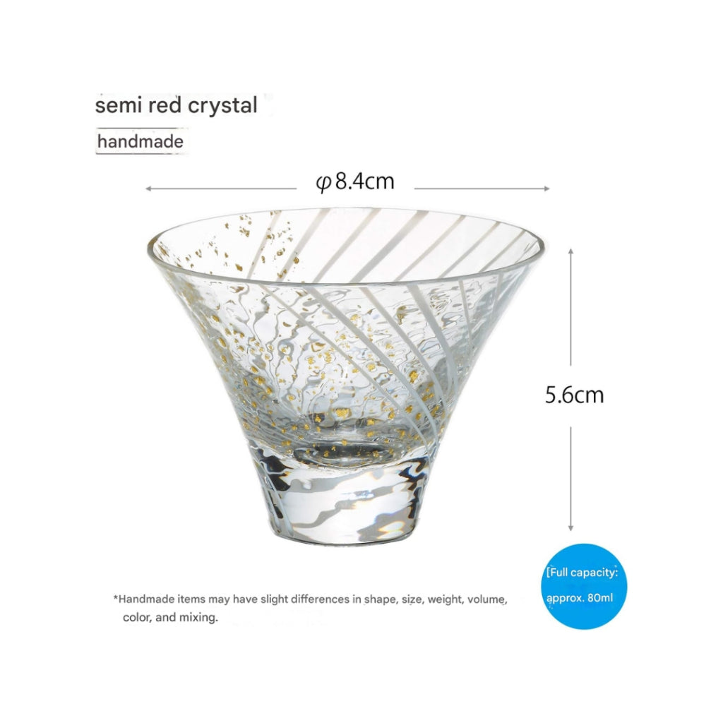 【made in japan】
Toyo Sasaki Glass Edo Glass Yachiyo Kiln Cup Yukimizake 80ml Made in Japan Sake Cup Sake Glass Glass Mug Gift Present Offering Respect for the Elderly Day Father's Day Mother's Day Birthday 10785