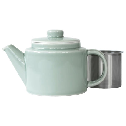 "Common 500ml Stainless Steel Teapot with Infuser - Various Colors"