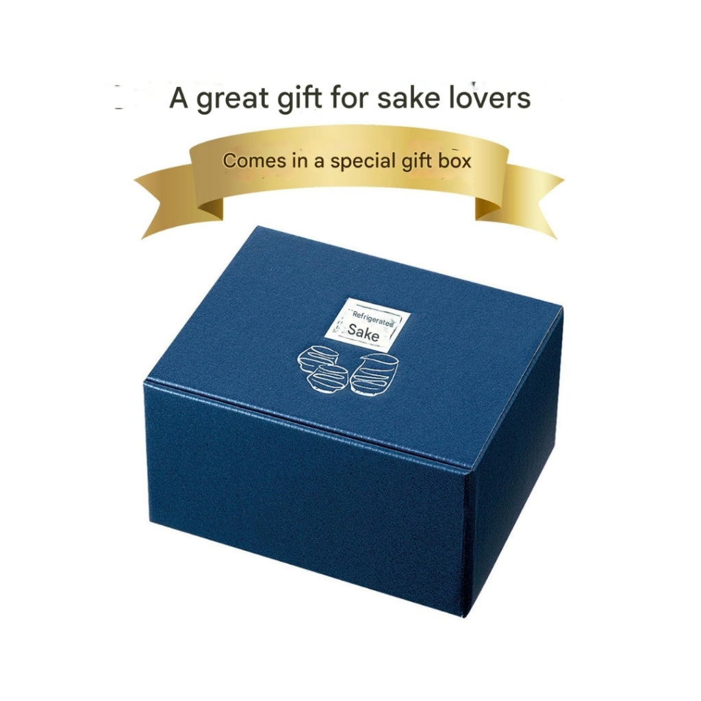 Toyosasaki Glass Sake Glass Collection Cold Sake Set Made in Japan Dishwasher Safe Sake Cups Sake Glass Carafe Set Gift Present Elderly Day Father's Day Mother's Day Birthday G095-H100
