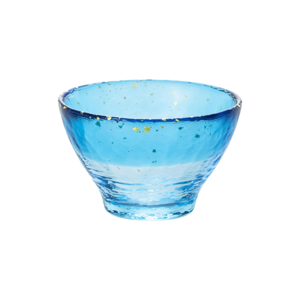 ADERIA Tsugaru Glass "Aomori no Umi" Sake Cup Pacific Ocean 85ml Made in Japan Gift Box Included Ochoko Guinomiy Japanese Sake Glass Glass Chill Sake Sake Set Tasting Sake Delicacy Container Gift Women Mother's Day Father's Day Couple Men Moving Celebrati