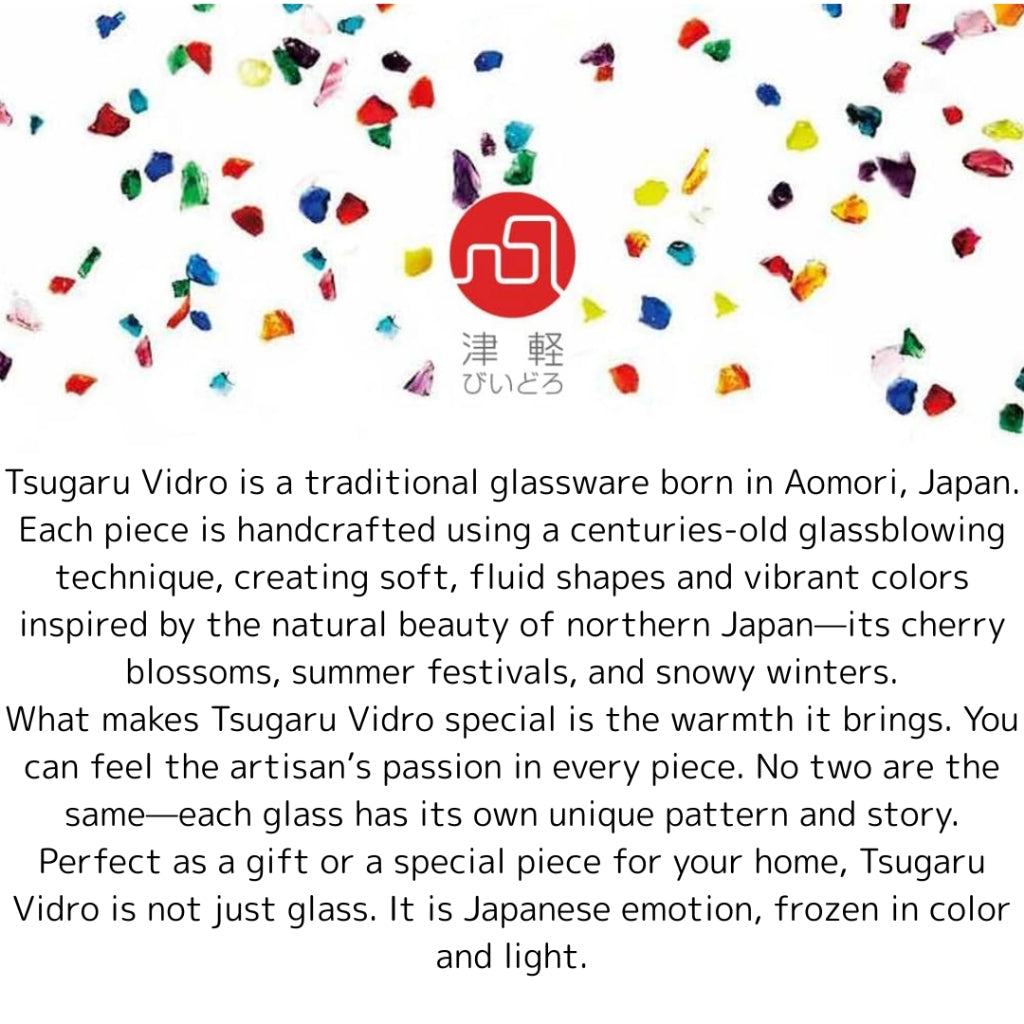 ADERIA Tsugaru Biidoro Mizubasho Sake Set, Tokkuri and Ochoko - Made in Japan, Cool Sake Server Glass