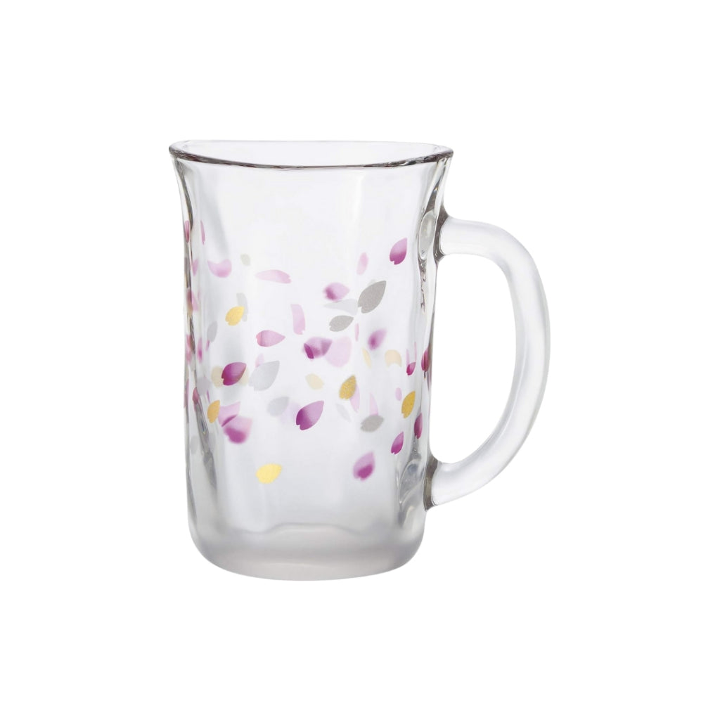 ADERIA Beer Glass Haruiro Foam Creation Beer Mug 310ml [Handcrafted / Beer Glass / Sakura / Pink / Glass] Made in Japan Gift Boxed Birthday Gift Present 9549