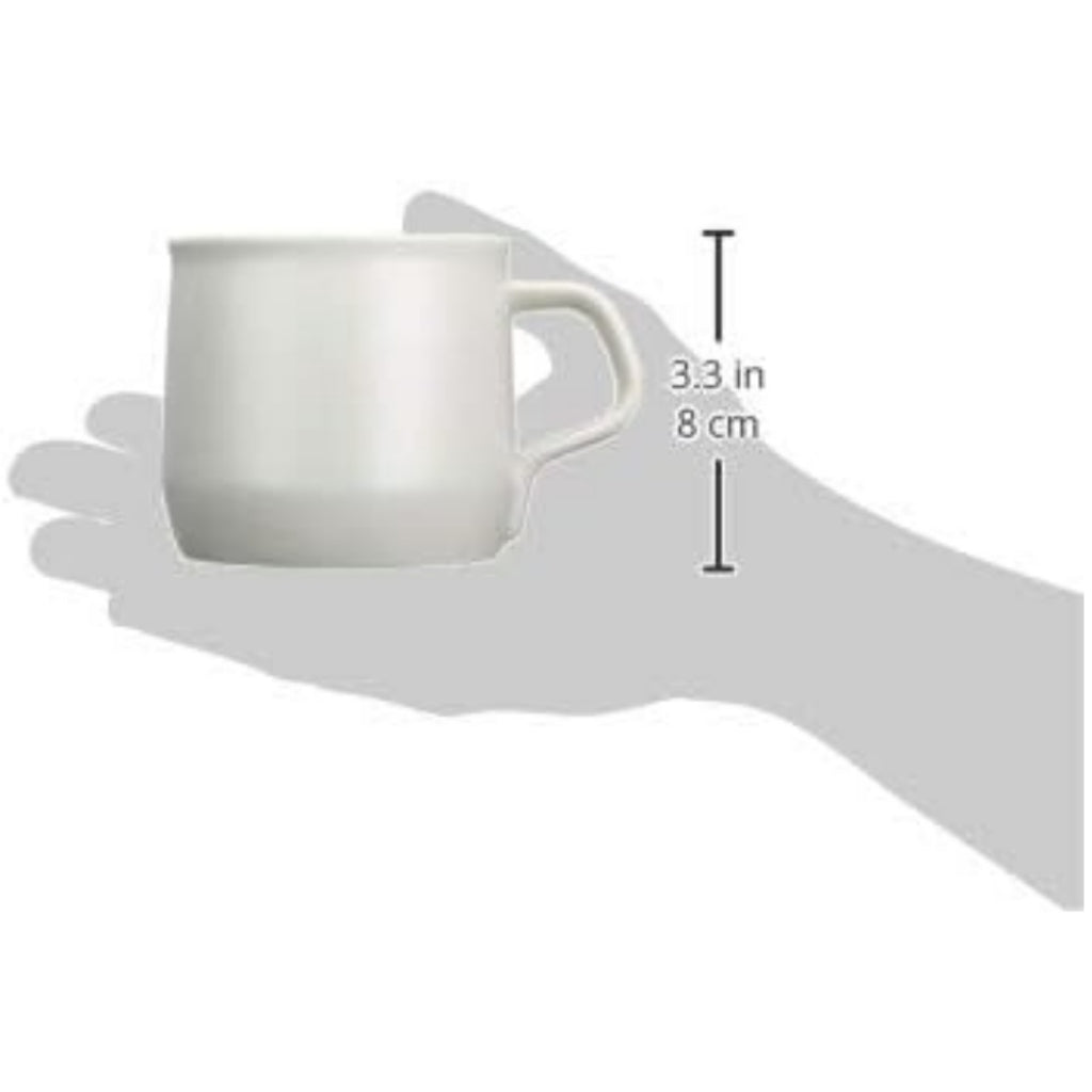 KINTO FOG Mug 270ml Ash White, Microwave and Dishwasher Safe, 26350