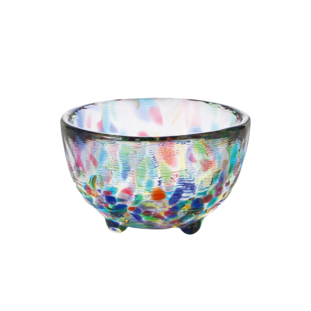 ADERIA Tsugaru Bidoro Sake Cup Nebuta Bayashi 50ml Made in Japan Ochoko Guinomiy Glass for Sake Japanese Sake Glass Cold Sake O-choko Sakeware Stylish Gift for Women Mother's Day Father's Day Couples Men Moving Celebration Wedding Greetings Petit Retireme