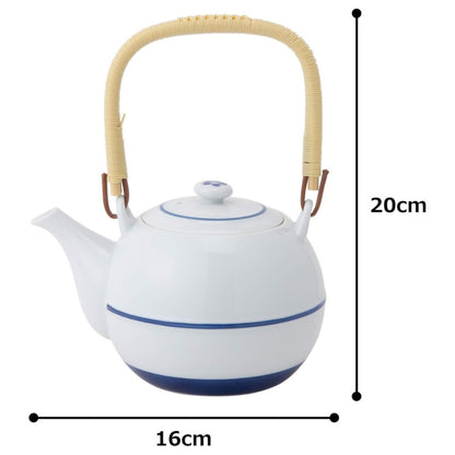 Hasami Porcelain Yumeji Teapot (Medium) 99258 & Tea Kettle 99256