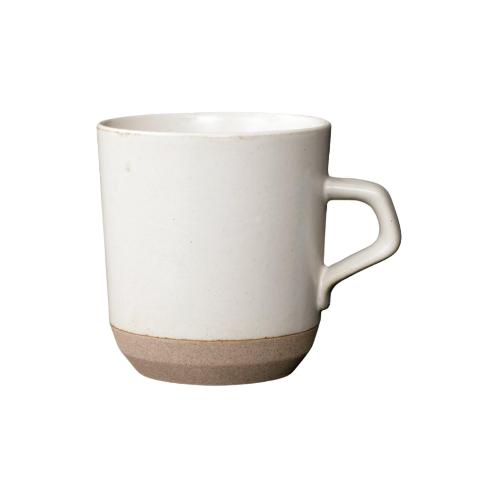 KINTO CLK-151 Large Mug 410ml White, Microwave and Dishwasher Safe, 29517