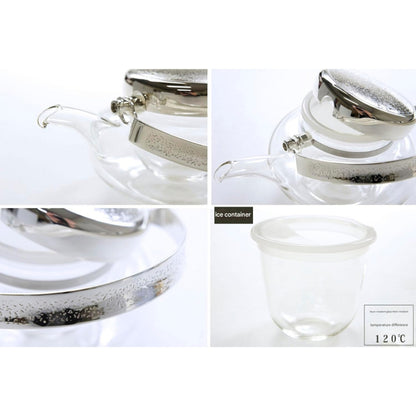 【made in japan】
Toyo Sasaki Glass Sake Cups, Jiroli Approx. 360ml, 100ml Sake Glass Collection, Made in Japan, G604-M74, Set of 3, Clear