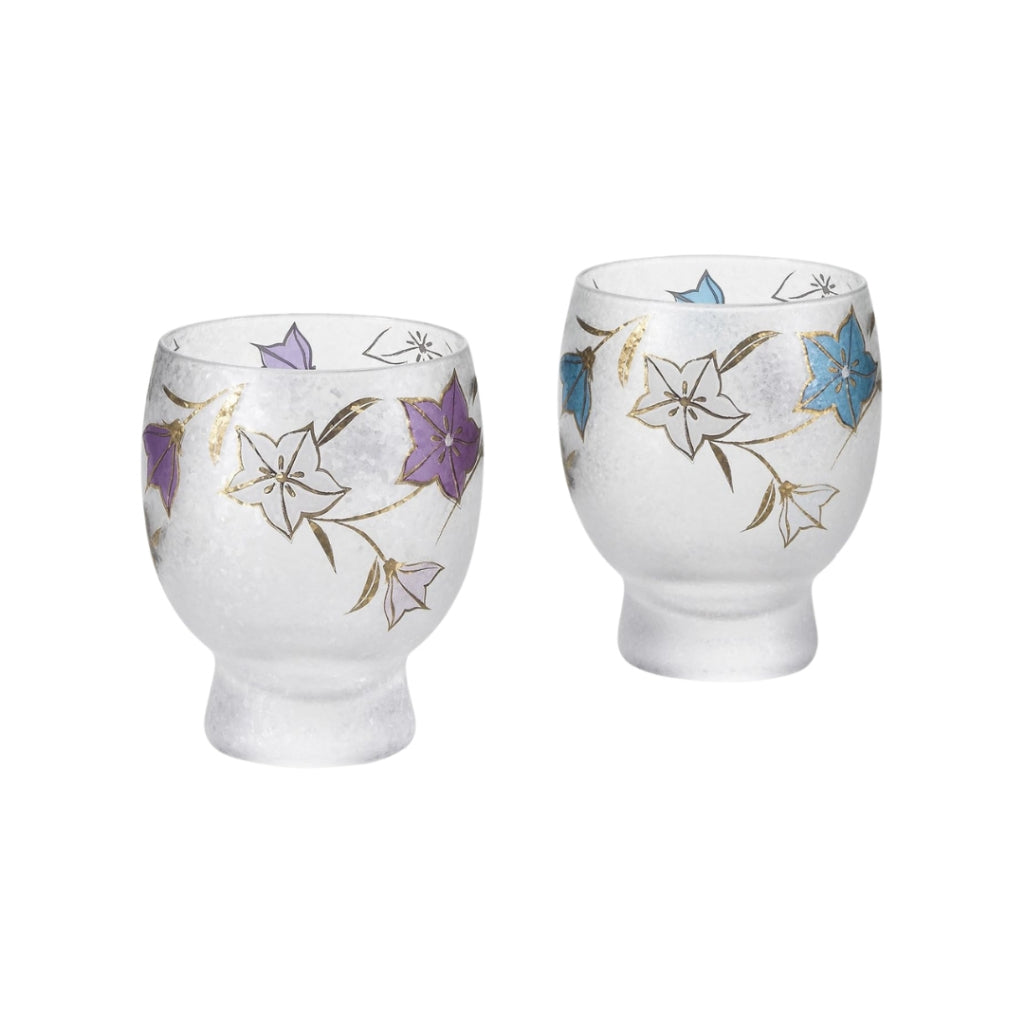ADERIA Premium Japanese Sake Glass Set - Seasonal Collection (145ml) - Made in Japan