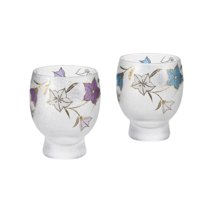 ADERIA Premium Japanese Sake Glass Set - Seasonal Collection (145ml) - Made in Japan