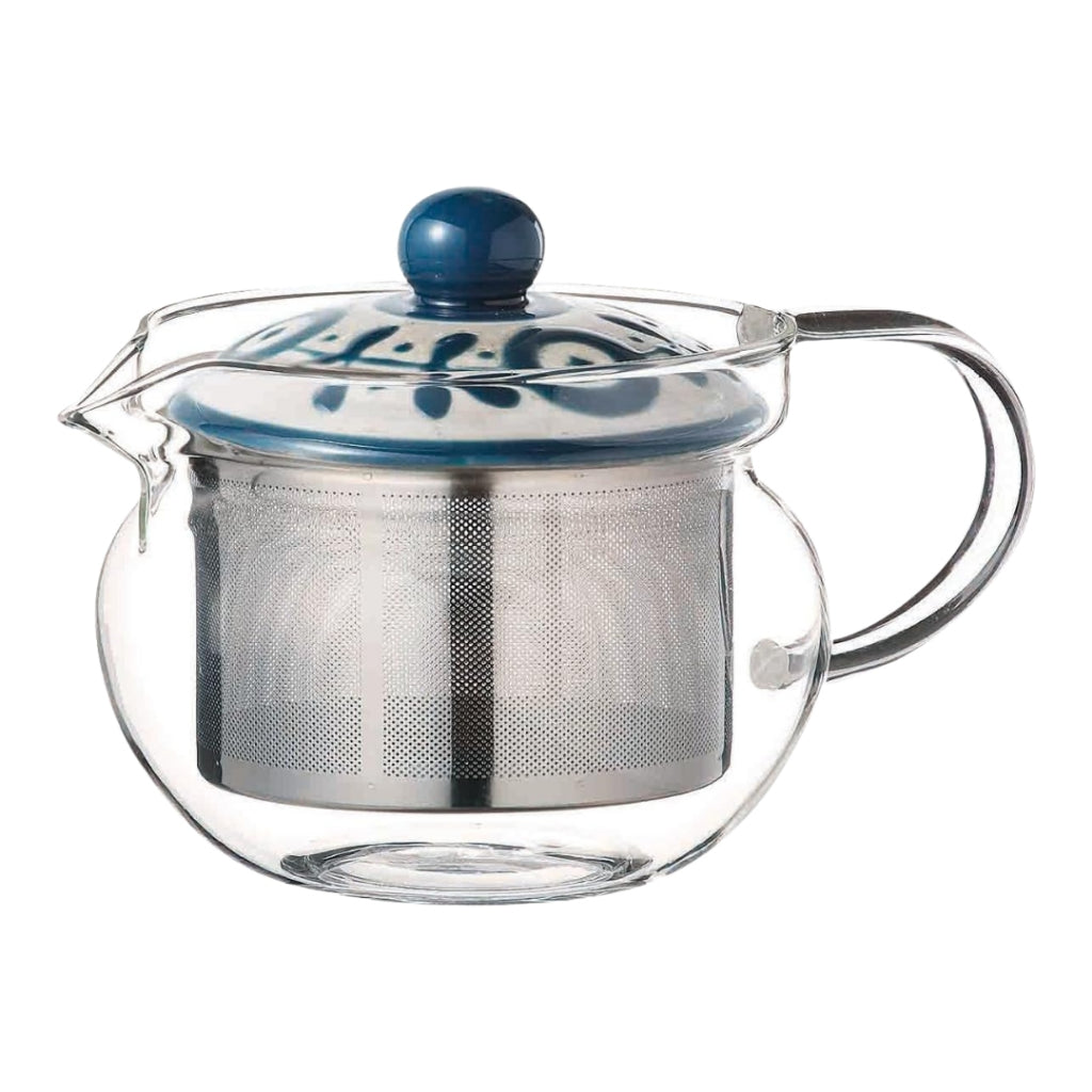 Hasami Porcelain Glass Pot with Super Stainless Steel Infuser - 375ml Capacity