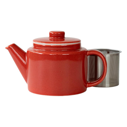 "Common 500ml Stainless Steel Teapot with Infuser - Various Colors"