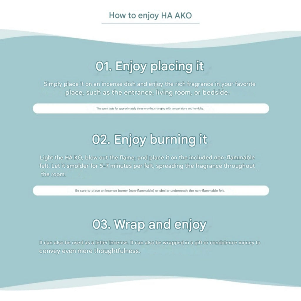 made in japan,
Kounjudo HA KO 03 Paper Incense with 8 Unique Scents (8 Sheets) - Includes Fireproof Mat and Incense Holder, Leaf Design, Paper Incense Sticks, Home Fragrance Solution.