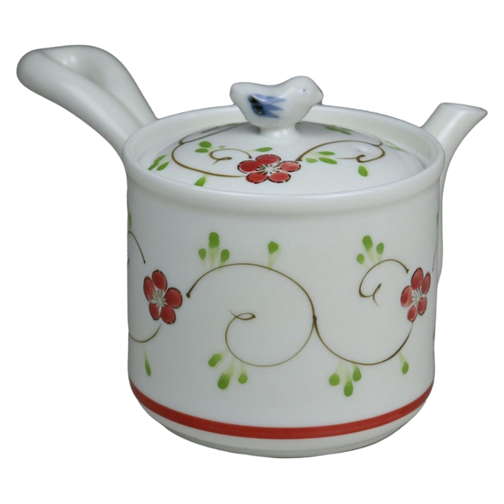 Elegant Lightweight Japanese Teapot with Infuser - Hasami Porcelain in Various Designs