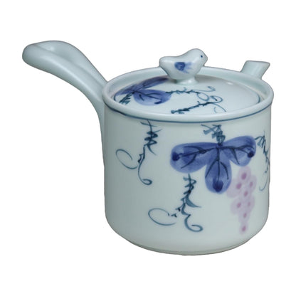 Elegant Lightweight Japanese Teapot with Infuser - Hasami Porcelain in Various Designs