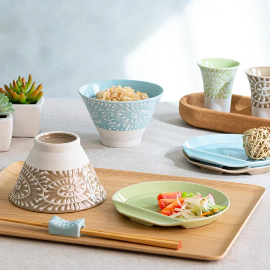 NOMO Hasami Porcelain Tableware - Microwave and Dishwasher Safe Cups and Bowls in Various Colors