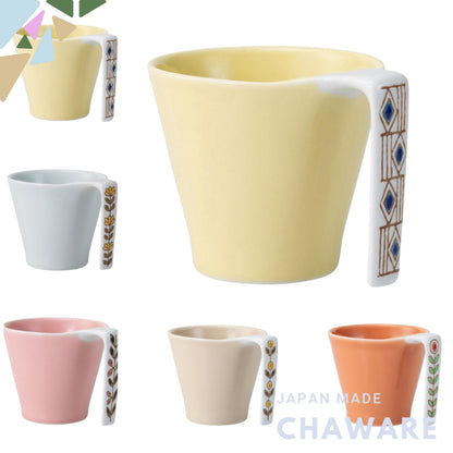 Hasami Porcelain Mug - Small Size, 220ml CapacitAvailable in Various Colors