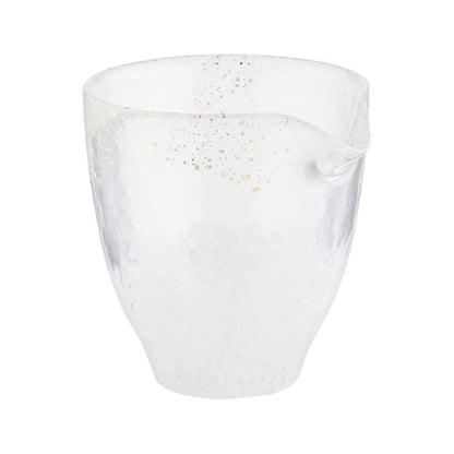 ADERIA Tsugaru Glass Pitcher Watayuki 285ml Made in Japan Gift Box Included Tokkuri Cold Sake Pot Glass Japanese Sake Glass Chirori Stylish Glass Container Drinking Utensil Sake Server Gift for Women Mother's Day Father's Day Couples Men Housewarming Cele