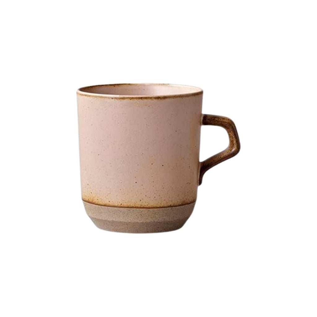 KINTO CLK-151 Large Mug 410ml Pink, Microwave and Dishwasher Safe, 29581