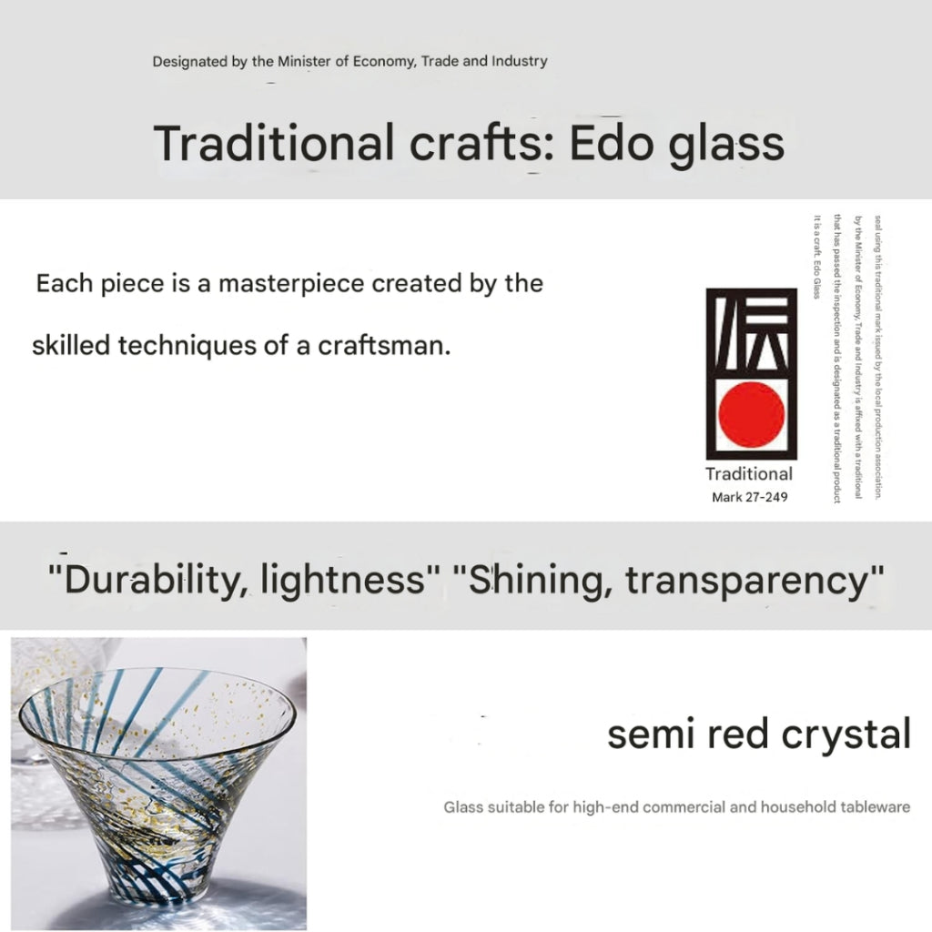 【made in japan】
Toyo Sasaki Glass Edo Glass Yachiyo Kiln Cup Yukimizake 80ml Made in Japan Sake Cup Sake Glass Glass Mug Gift Present Offering Respect for the Elderly Day Father's Day Mother's Day Birthday 10785