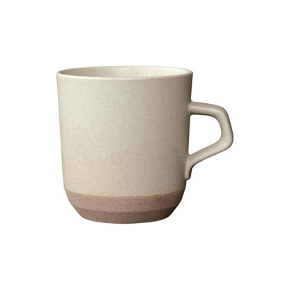 KINTO CLK-151 Large Mug 410ml Beige, Microwave and Dishwasher Safe, 29518