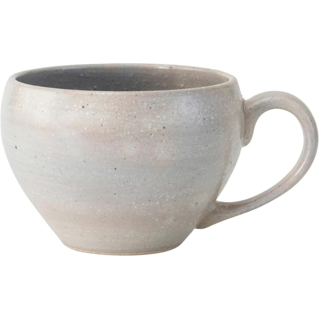 Large Hasami Ware Mug - Approximately 435ml Capacity in Terracotta Blue, Dipped Blue, and Black