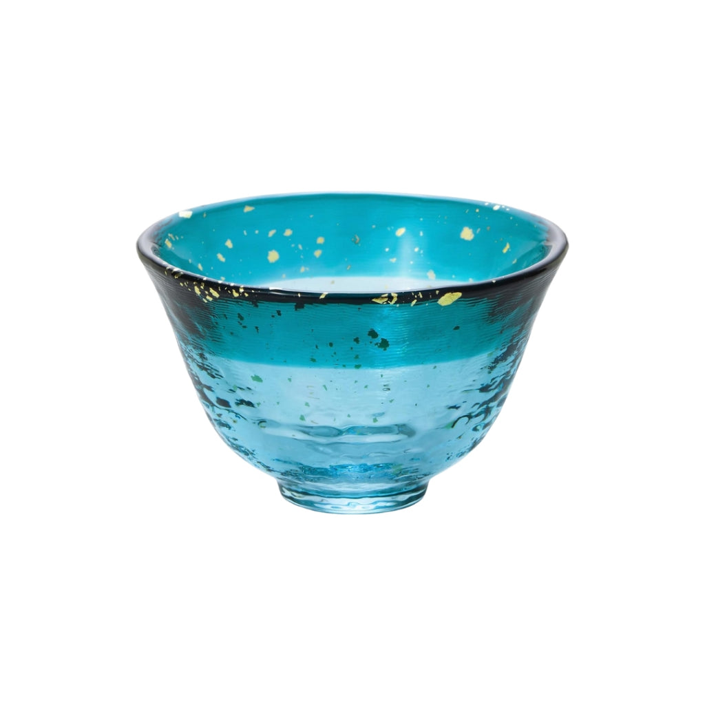 ADERIA Tsugaru Glass Aomori no Umi Sake Cup Tsugaru Strait 50ml Made in Japan in a Gift Box Ochoko Guinam Wine Glass Glass for Cold Sake Sake Cup Sake Vessel Sake Tasting Delicacy Holder Gift for Women Mother's Day Father's Day Couples Men Housewarming We