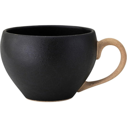 Large Hasami Ware Mug - Approximately 435ml Capacity in Terracotta Blue, Dipped Blue, and Black