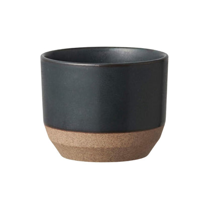 KINTO CLK-151 Cup 180ml Black, Microwave and Dishwasher Safe, 21892