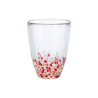 ADERIA Tsugaru Vidro Akaringo Tumbler 300ml Made in Japan, Gift Box Included, Glass